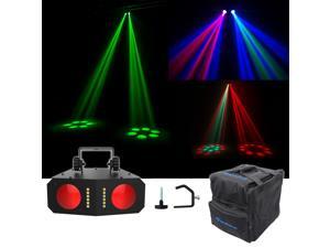 Chauvet DJ Duo Moon LED Moonflower/Strobe Sound-Activated Effect Light+Clamp+Bag Chauvet DJ Duo Moon LED Moonflower/Strobe Sound-Activated Effect Light+Clamp+Bag
