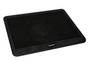 XtremPro Laptop Cooler Cooling Pad, Mat for 12" 13" 14" inch, Ultra Slim Portable USB Powered Borderless Metal Mesh Surface w/ 1 Quiet Fans at 1500 RPM w/ LED Light - Black 1 Fan (11066) XtremPro Laptop Cooler Cooling Pad, Mat for 12" 13" 14" inch, Ultra Slim Portable USB Powered Borderless Metal Mesh Surface w/ 1 Quiet Fans at 1500 RPM w/ LED Light - Black 1 Fan (11066)
