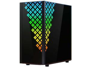 BitFenix DAWN TG Case Black, 3 sides Tempered Glass, E-ATX/ATX/Micro ATX/Mini ITX Form Factor, Asus AURA SYNC 3 pin Addressable RGB LED, BFC-DAWN-500-KKGSK-RP BitFenix DAWN TG Case Black, 3 sides Tempered Glass, E-ATX/ATX/Micro ATX/Mini ITX Form Factor, Asus AURA SYNC 3 pin Addressable RGB LED, BFC-DAWN-500-KKGSK-RP