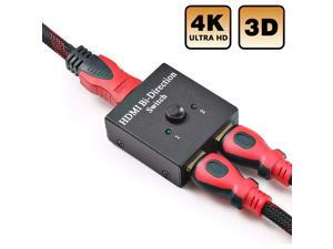 Aigrous HDMI Switch Bi-direction 4K HDMI Splitter 2 x 1/1 x 2 No External Power Required 2 Ports HDMI Switcher Supports Ultra HD 4K 3D 1080P for PS4 Xbox Fire Stick Roku Aigrous HDMI Switch Bi-direction 4K HDMI Splitter 2 x 1/1 x 2 No External Power Required 2 Ports HDMI Switcher Supports Ultra HD 4K 3D 1080P for PS4 Xbox Fire Stick Roku