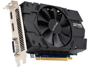 SAPPHIRE Radeon HD 7770 DirectX 11.1 11201-99-90G 1GB 128-Bit GDDR5 PCI Express 3.0 CrossFireX Support Video Card SAPPHIRE Radeon HD 7770 DirectX 11.1 11201-99-90G 1GB 128-Bit GDDR5 PCI Express 3.0 CrossFireX Support Video Card