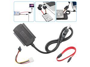 SATA/PATA/IDE Drive to USB 2.0 Adapter Converter Cable for 2.5 / 3.5 Inch Hard Drive Adapter Converter Cable SATA/PATA/IDE Drive to USB 2.0 Adapter Converter Cable for 2.5 / 3.5 Inch Hard Drive Adapter Converter Cable