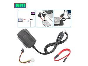 SATA/PATA/IDE Drive to USB 2.0 Adapter Converter Cable for 2.5 / 3.5 Inch Hard Drive Adapter Converter Cable SATA/PATA/IDE Drive to USB 2.0 Adapter Converter Cable for 2.5 / 3.5 Inch Hard Drive Adapter Converter Cable