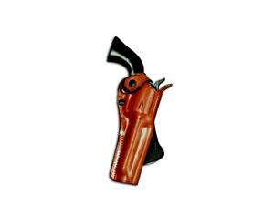 Masc Leather Paddle Holster with Thumb Break Fits Ruger Vaquero 3.75" 45 Colt, Right-Hand Draw, Brown Color Masc Leather Paddle Holster with Thumb Break Fits Ruger Vaquero 3.75" 45 Colt, Right-Hand Draw, Brown Color