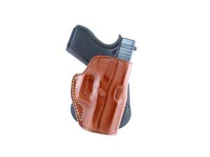 Masc Leather Paddle Holster Fits Glock 43, Right Hand Draw, Brown Color #1107# Masc Leather Paddle Holster Fits Glock 43, Right Hand Draw, Brown Color #1107#