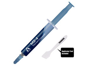ARCTIC MX-4 Thermal Carbon Based High Performance Compound Heatsink Paste For All CPU Coolers With Applicator Tool - 4 Gram ARCTIC MX-4 Thermal Carbon Based High Performance Compound Heatsink Paste For All CPU Coolers With Applicator Tool - 4 Gram