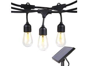 Brightech Ambience Pro Solar Powered, LED Outdoor String Lights – Heavy Duty, Waterproof Hanging Edison Bulbs – Commercial Grade Weatherproof Patio Lighting: Gazebo Strand- 2500maH Solar Panel, 24 ft Brightech Ambience Pro Solar Powered, LED Outdoor String Lights – Heavy Duty, Waterproof Hanging Edison Bulbs – Commercial Grade Weatherproof Patio Lighting: Gazebo Strand- 2500maH Solar Panel, 24 ft