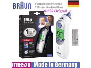 Braun Thermoscan 7 Baby Thermometer IRT6520 Digital with 21 Lens Filters Germany Braun Thermoscan 7 Baby Thermometer IRT6520 Digital with 21 Lens Filters Germany