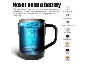 2019 Sturdier Version Vortex Mixer Thermal Energy Self Stirring Mug Auto Self Mixing Stainless Steel Cup for Bulletproof/Coffee/Tea/Hot Chocolate/Cocoa Protein Shaker Mug No Need Batteries(pink) 2019 Sturdier Version Vortex Mixer Thermal Energy Self Stirring Mug Auto Self Mixing Stainless Steel Cup for Bulletproof/Coffee/Tea/Hot Chocolate/Cocoa Protein Shaker Mug No Need Batteries(pink)