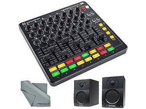 Novation Launch Control XL for Ableton Live & 2-way Active Studio Monitors Bundle with Fibertique Cloth Novation Launch Control XL for Ableton Live & 2-way Active Studio Monitors Bundle with Fibertique Cloth