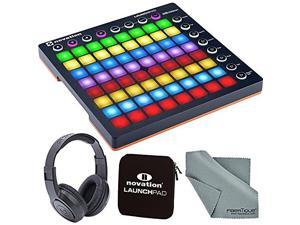 Novation Launchpad Ableton Live Controller Bundle with Novation Launchpad Soft Carry Sleeve + Headphones + FiberTique Cleaning Cloth Novation Launchpad Ableton Live Controller Bundle with Novation Launchpad Soft Carry Sleeve + Headphones + FiberTique Cleaning Cloth