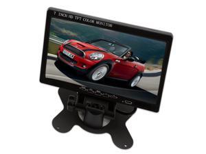 Podofo 7'' Car Monitor TFT LCD Color VGA Monitor 2 Video Input PC Audio Video Display VGA HDMI AV Input Monitor Car-styling Podofo 7'' Car Monitor TFT LCD Color VGA Monitor 2 Video Input PC Audio Video Display VGA HDMI AV Input Monitor Car-styling