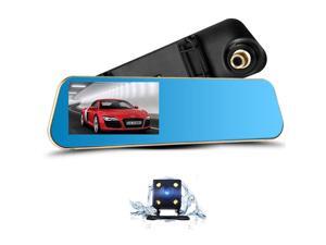Podofo Dual Lens Dashcam Car Camera Dash Cam Review Mirror Digital Auto Navigator Registrator Camcorder Full HD Video Recorder Podofo Dual Lens Dashcam Car Camera Dash Cam Review Mirror Digital Auto Navigator Registrator Camcorder Full HD Video Recorder