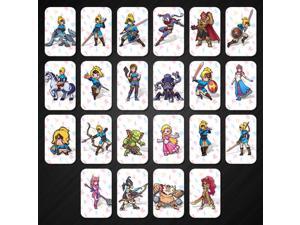 22PCS Full Set ZELDA BOTW AMIIBO NFC PVC TAG Cards for NS Switch Wii U 22PCS Full Set ZELDA BOTW AMIIBO NFC PVC TAG Cards for NS Switch Wii U
