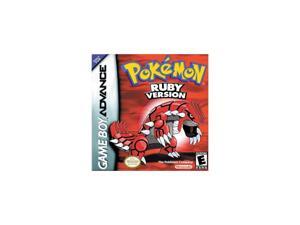 Pokemon: Ruby Version Gameboy Advance Cartridges for NDSL NDS GBM GBASP GBA Pokemon: Ruby Version Gameboy Advance Cartridges for NDSL NDS GBM GBASP GBA