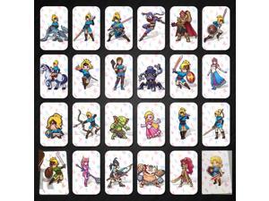 24 Full Set ZELDA BREATH OF THE WILD AMIIBO NFC PVC TAG CARD for NS Switch Wii U, With 20 Hearts WOLF SSB YOUNG LINK,Awakening Link and Card Wallet. 24 Full Set ZELDA BREATH OF THE WILD AMIIBO NFC PVC TAG CARD for NS Switch Wii U, With 20 Hearts WOLF SSB YOUNG LINK,Awakening Link and Card Wallet.