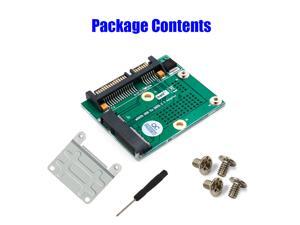 Msata SSD to SATA 2.5’’Adapter Card With Metal Extension Bracket Msata SSD to SATA 2.5’’Adapter Card With Metal Extension Bracket