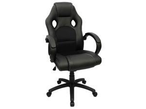 Furmax Office Gaming Chair PU Leather Desk Chair, High Back Ergonomic Racing Chair, Executive Swivel Computer Chair with Headrest and Lumbar Support (Black) Furmax Office Gaming Chair PU Leather Desk Chair, High Back Ergonomic Racing Chair, Executive Swivel Computer Chair with Headrest and Lumbar Support (Black)