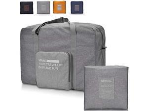For Spirit Airlines Foldable Travel Duffle Bag Tote Carry on Luggage - Grey For Spirit Airlines Foldable Travel Duffle Bag Tote Carry on Luggage - Grey