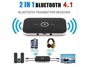 2in1 Bluetooth 4.1 Transmitter & Receiver Wireless A2DP Audio Adapter Aux 3.5mm Audio Player for TV / Home Stereo /Smartphone 2in1 Bluetooth 4.1 Transmitter & Receiver Wireless A2DP Audio Adapter Aux 3.5mm Audio Player for TV / Home Stereo /Smartphone
