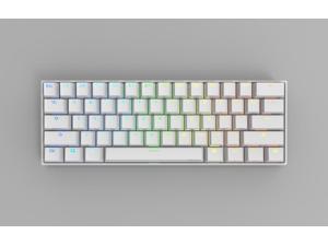 Anne Pro 2 Wired/ Wireless White Gaming Mechanical Keyboard 60% RGB Bluetooth 4.0 PBT Key Cap N-Key Roll Over Type-c Blue Switch (White) Anne Pro 2 Wired/ Wireless White Gaming Mechanical Keyboard 60% RGB Bluetooth 4.0 PBT Key Cap N-Key Roll Over Type-c Blue Switch (White)