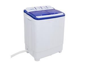 ZOKOP XPB50-RS5 16Lbs Semi-automatic Twin Tube Washing Machine US Standard White & Blue ZOKOP XPB50-RS5 16Lbs Semi-automatic Twin Tube Washing Machine US Standard White & Blue