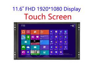 11.6 inch Industrial Display Touch Monitor 1920*1080 FHD Wide View Open Frame Capacitive Touch Screen Display with VGA/HDMI Speakers 11.6 inch Industrial Display Touch Monitor 1920*1080 FHD Wide View Open Frame Capacitive Touch Screen Display with VGA/HDMI Speakers