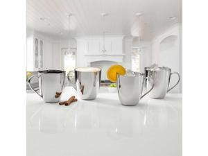 Mikasa Double Wall Stainless Steel 20oz Mugs (4-piece Set) Double Walled Mikasa Double Wall Stainless Steel 20oz Mugs (4-piece Set) Double Walled