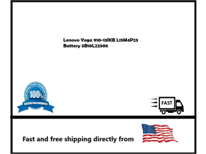 Lenovo Yoga Battery 910-13IKB 5B10L22508 L15M4P23 Grade B Lenovo Yoga Battery 910-13IKB 5B10L22508 L15M4P23 Grade B