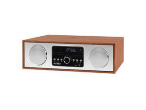 Victrola VS-120-MPL Bluetooth Microsystem with CD Player USB Aux-in and FM Radio Maple Victrola VS-120-MPL Bluetooth Microsystem with CD Player USB Aux-in and FM Radio Maple