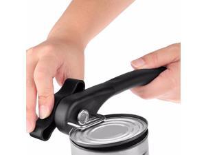 Black 1pcs Household Kitchen Tools Easy Manual Metal Can Opener Professional Effortless Stainless Steel Openers with Turn Knob D0423 Black 1pcs Household Kitchen Tools Easy Manual Metal Can Opener Professional Effortless Stainless Steel Openers with Turn Knob D0423