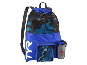 TYR Big Mesh Mummy Backpack (Blue, One Size) TYR Big Mesh Mummy Backpack (Blue, One Size)