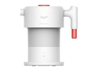 Xiaomi Mijia Deerma 0.6L Folding Portable Water Kettle For Home Travel Mini Handheld Electric Water Automatic power off kettle Color:White Xiaomi Mijia Deerma 0.6L Folding Portable Water Kettle For Home Travel Mini Handheld Electric Water Automatic power off kettle Color:White
