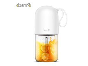 Xiaomi Deerma DEM - NU01 300ml Portable Electric Juicer Blender Mini Capsule Shape Powerful Electric Juice Cup For Travel Gym Color:white Xiaomi Deerma DEM - NU01 300ml Portable Electric Juicer Blender Mini Capsule Shape Powerful Electric Juice Cup For Travel Gym Color:white