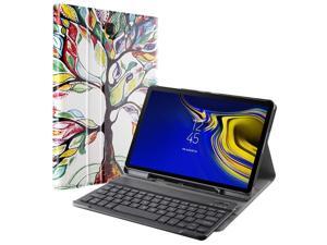 For Samsung Galaxy Tab S4 10.5 w/ Wireless Bluetooth Keyboard Stand Case 5 Color For Samsung Galaxy Tab S4 10.5 w/ Wireless Bluetooth Keyboard Stand Case 5 Color
