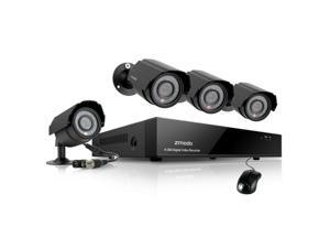 Zmodo 4CH 960H DVR HD 4 600TVL Home Outdoor IR Camera Security System Night Visi Zmodo 4CH 960H DVR HD 4 600TVL Home Outdoor IR Camera Security System Night Visi