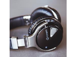COWIN E7 Wireless Bluetooth Headphones with Mic Hi-Fi Deep Bass Wireless Headphones Over Ear, Comfortable Protein Earpads, 30 Hours Playtime for Travel Work TV Computer Phone - Black COWIN E7 Wireless Bluetooth Headphones with Mic Hi-Fi Deep Bass Wireless Headphones Over Ear, Comfortable Protein Earpads, 30 Hours Playtime for Travel Work TV Computer Phone - Black