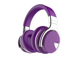 COWIN E7 Active Noise Cancelling Bluetooth Headphones with Microphone Deep Bass Wireless Headphones Over Ear, Comfortable Protein Earpads, 30H Playtime for Travel Work TV Computer Phone - Purple COWIN E7 Active Noise Cancelling Bluetooth Headphones with Microphone Deep Bass Wireless Headphones Over Ear, Comfortable Protein Earpads, 30H Playtime for Travel Work TV Computer Phone - Purple