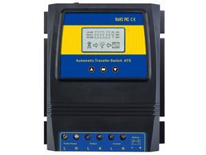 MOES Dual Power Controller 50A 5500 Watt Automatic Transfer Switch for Off Grid Solar Wind System ATS DC 12V 24V 48V AC 110V 220V MOES Dual Power Controller 50A 5500 Watt Automatic Transfer Switch for Off Grid Solar Wind System ATS DC 12V 24V 48V AC 110V 220V
