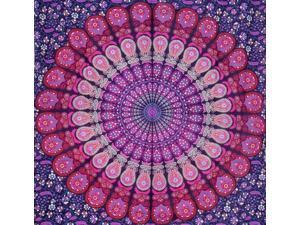 Mandala Tapestry/Beach Sheet - Purple and Pink Mandala Tapestry/Beach Sheet - Purple and Pink