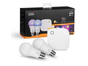 AduroSmart ERIA Colors and White Shades Smart A19 Starter Kit, works with Alexa / Google Assistant AduroSmart ERIA Colors and White Shades Smart A19 Starter Kit, works with Alexa / Google Assistant