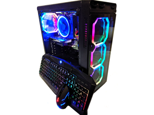 Cobratype Basilisk - Gaming Desktop PC, GeForce GTX 1660! 8GB RAM, SSD, Windows 10, Wi-Fi, Intel 9th Gen, CUSTOM RGB LIGHTING, RGB Keyboard/Mouse Cobratype Basilisk - Gaming Desktop PC, GeForce GTX 1660! 8GB RAM, SSD, Windows 10, Wi-Fi, Intel 9th Gen, CUSTOM RGB LIGHTING, RGB Keyboard/Mouse