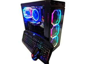 Cobratype Venom - Core i7 Gaming Desktop PC, GeForce GTX 1060, 16GB RAM, SSD, Windows 10, Wi-Fi, CUSTOM RGB LIGHTING, RGB keyboard/mouse included Cobratype Venom - Core i7 Gaming Desktop PC, GeForce GTX 1060, 16GB RAM, SSD, Windows 10, Wi-Fi, CUSTOM RGB LIGHTING, RGB keyboard/mouse included