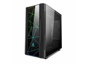 Segotep Phoenix ATX Black Mid Tower PC Gaming Computer Case USB 3.0 Type-C Ports Segotep Phoenix ATX Black Mid Tower PC Gaming Computer Case USB 3.0 Type-C Ports