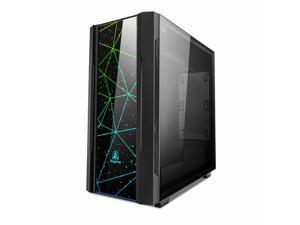 Segotep Phoenix ATX/M-ATX/ITX Black Mid Tower PC Gaming Computer USB 3.0 Type-C Segotep Phoenix ATX/M-ATX/ITX Black Mid Tower PC Gaming Computer USB 3.0 Type-C
