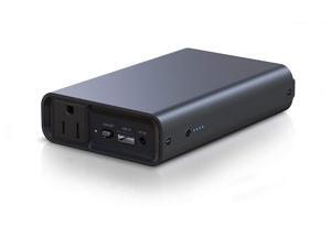 100 PERCENT MPU951BK Portable Charger with Outlet, 11,600 mAh, Power Bank with AC Outlet Charger, Power Pack for Phones and Other Electronics, USB & AC Charging Station 100 PERCENT MPU951BK Portable Charger with Outlet, 11,600 mAh, Power Bank with AC Outlet Charger, Power Pack for Phones and Other Electronics, USB & AC Charging Station