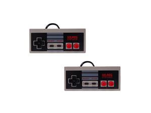 Vilros Retro Gaming Classic NES Style USB Gamepads-Set of 2 Vilros Retro Gaming Classic NES Style USB Gamepads-Set of 2