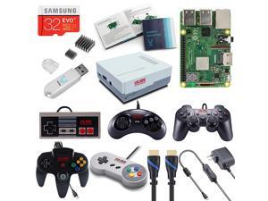 Vilros Raspberry Pi 3 Model B+ (B Plus) Retro Arcade Gaming Kit with Multi Retro Gaming Controller Set-Includes: NES, SNES, N64, PS2 & GENESIS Controllers … Vilros Raspberry Pi 3 Model B+ (B Plus) Retro Arcade Gaming Kit with Multi Retro Gaming Controller Set-Includes: NES, SNES, N64, PS2 & GENESIS Controllers …