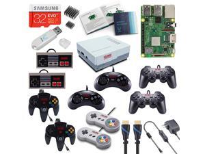 Vilros Raspberry Pi 3 Model B+ (B Plus) Retro Arcade Gaming Kit with Multi Retro Gaming Controller Set-Includes: 2 Each of NES, SNES, N64, PS2 & GENESIS Controllers Vilros Raspberry Pi 3 Model B+ (B Plus) Retro Arcade Gaming Kit with Multi Retro Gaming Controller Set-Includes: 2 Each of NES, SNES, N64, PS2 & GENESIS Controllers