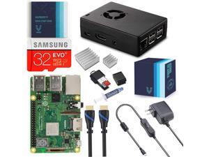 Vilros Raspberry Pi 3 Model B+ (Plus) Complete Starter Kit with Fan Cooled-Heavy Duty Aluminum Case Vilros Raspberry Pi 3 Model B+ (Plus) Complete Starter Kit with Fan Cooled-Heavy Duty Aluminum Case